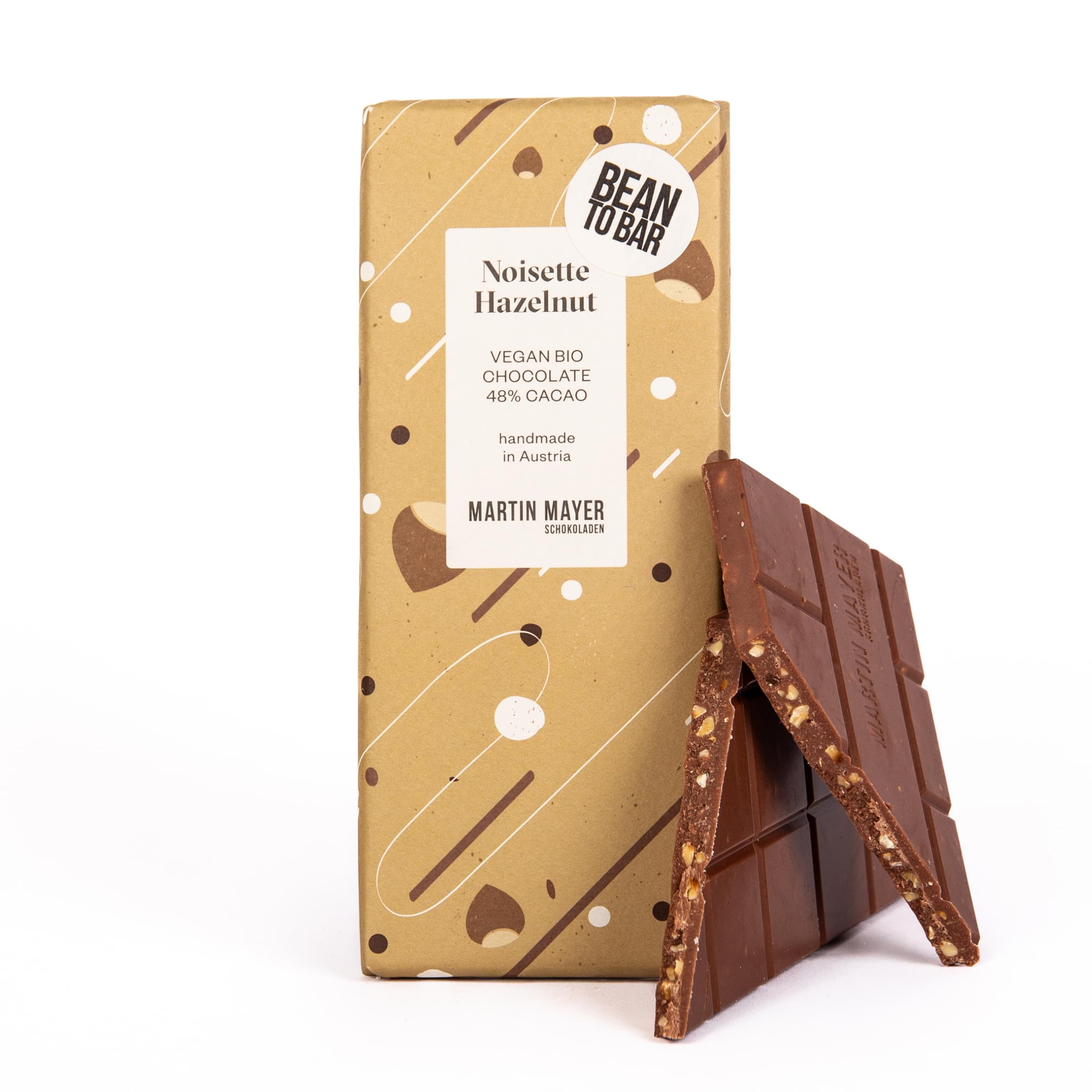 Noisette Hazelnut - BIO Schokolade