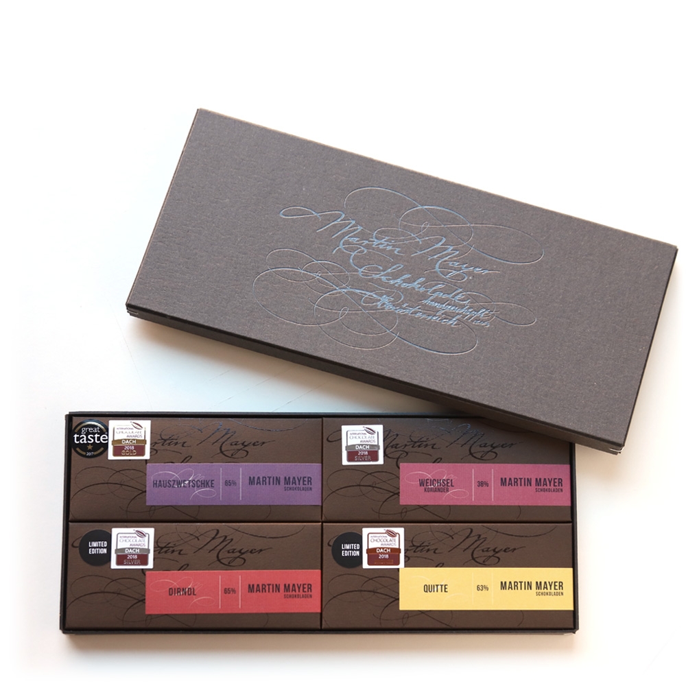 Geschenkbox "Fruchtschokoladen"