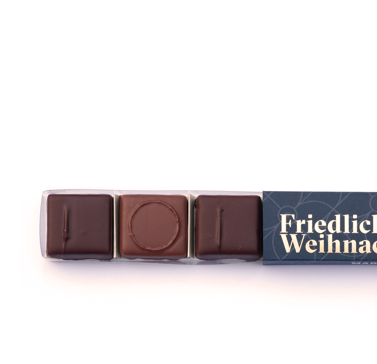 Pralinen Stange "Friedliche Weihnachten"