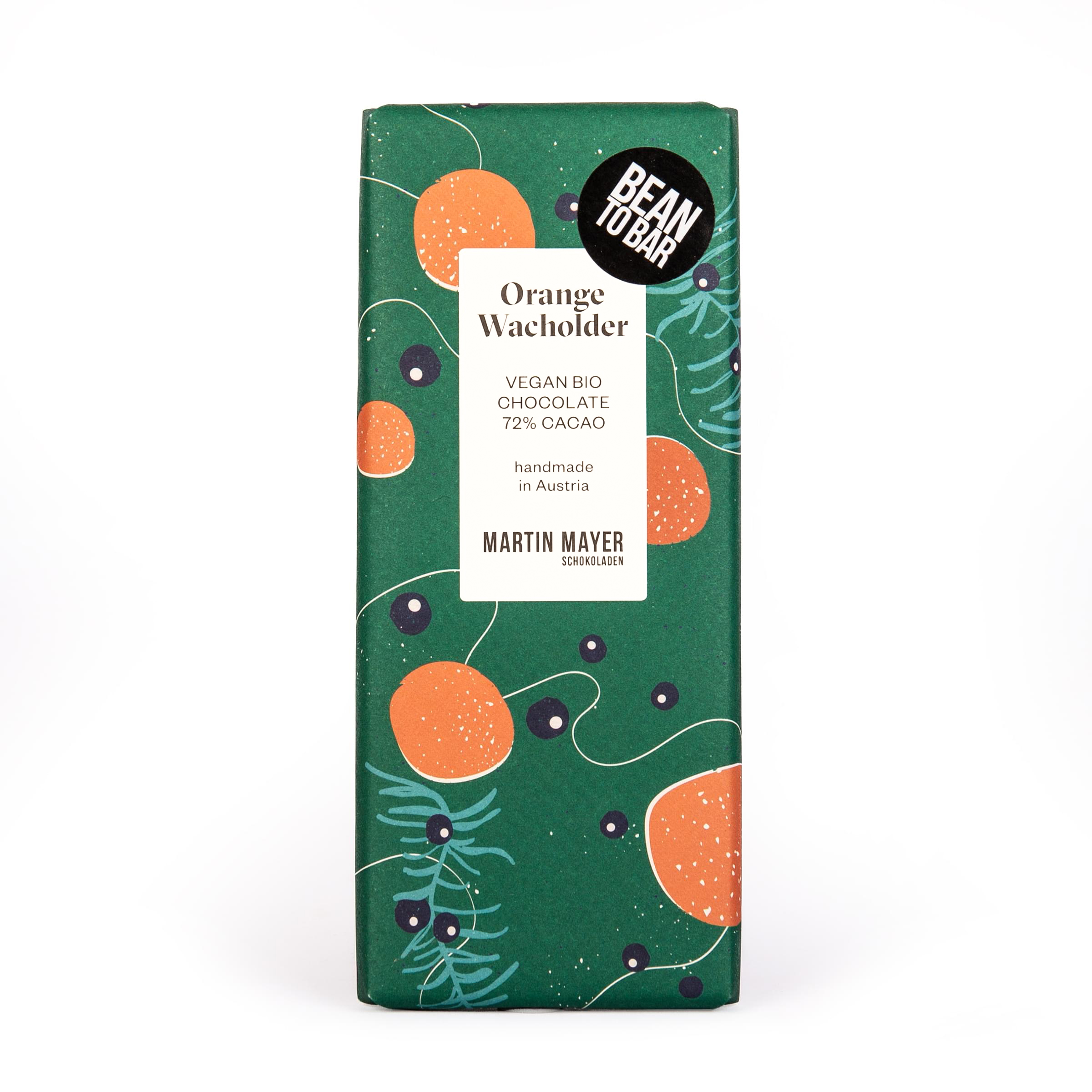 Orange Wacholder - BIO Schokolade