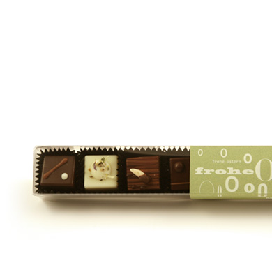 Pralinen Stange "Frohe Ostern"